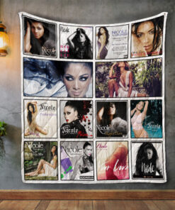 Buy Nicole Scherzinger Album Covers Quilt Blanket & Quilt Bedding Set