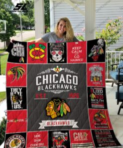 Buy Nhl � Chicago Blackhawks Quilt Blanket & Quilt Bedding Set - Meteew