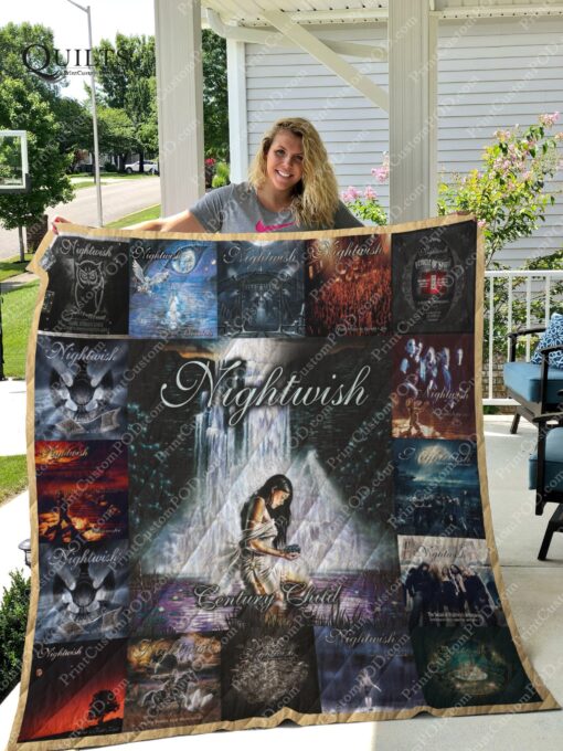 Buy Nightwish Albums Quilt Blanket & Quilt Bedding Set For Fans Ver 17