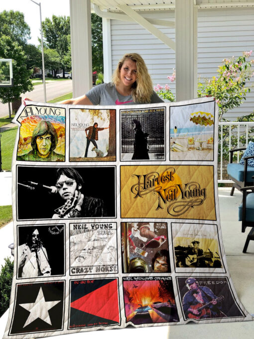 Buy Neil Young Quilt Blanket & Quilt Bedding Set