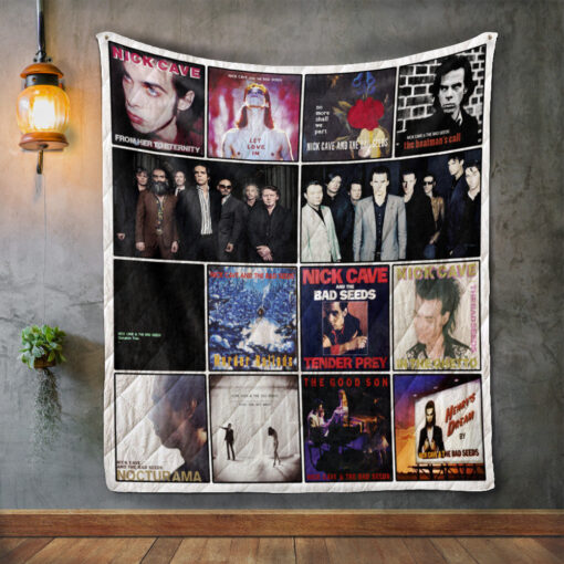 Buy Nick Cave &Amp;Amp; The Bad Seeds Album Covers Quilt Blanket & Quilt Bedding Set