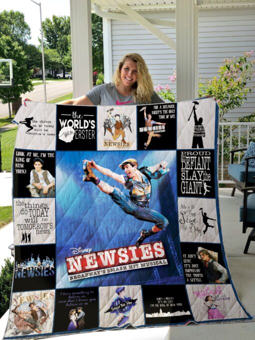 Buy Newsies Quilt Blanket & Quilt Bedding Set For Fans Ver 17