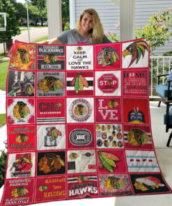 Buy Nhl Chicago Blackhawks Quilt Blanket & Quilt Bedding Set