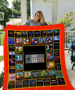 Buy Nintendo Video Games Quilt Blanket & Quilt Bedding Set Great Customized Blanket Gifts For Birthday Christmas Thanksgiving