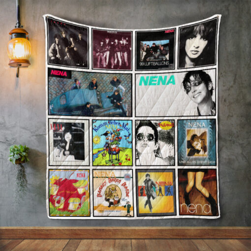 Buy Nena Album Covers Quilt Blanket & Quilt Bedding Set