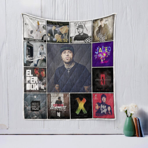 Buy Nicky Jam Quilt Blanket & Quilt Bedding Set