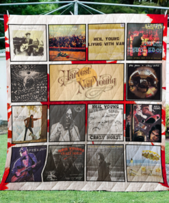 Buy Neil Young Albums Quilt Blanket & Quilt Bedding Set