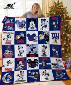 Buy New York Giants Disney Quilt Blanket & Quilt Bedding Set