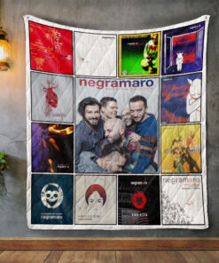 Buy Negramaro Album Covers Quilt Blanket & Quilt Bedding Set