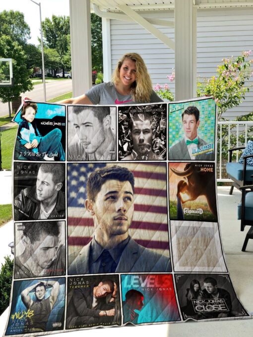 Buy Nick Jonas Quilt Blanket & Quilt Bedding Set