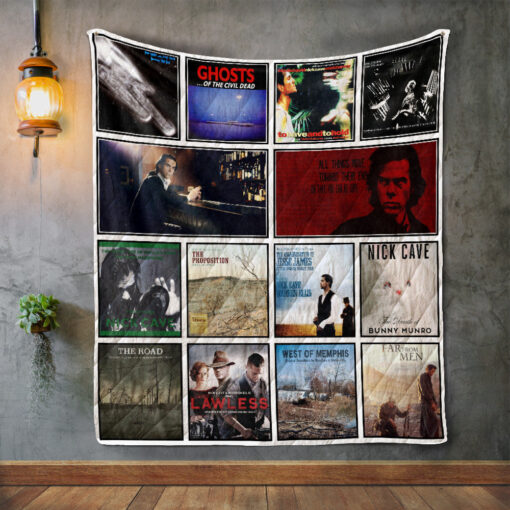 Buy Nick Cave Album Covers Quilt Blanket & Quilt Bedding Set