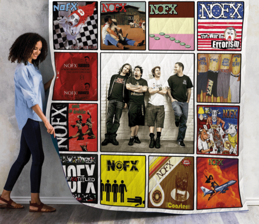 Buy Nofx Quilt Blanket & Quilt Bedding Set For Fans - Meteew