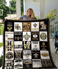 Buy New Orleans Saints Quilt Blanket & Quilt Bedding Set - Meteew