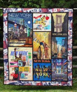 Buy New York City Quilt Blanket & Quilt Bedding Set Great Customized Blanket Gifts For Birthday Christmas Thanksgiving