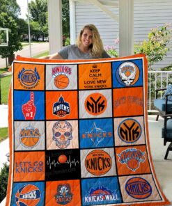 Buy New York Knicks All Season Plus Size Quilt Blanket & Quilt Bedding Set