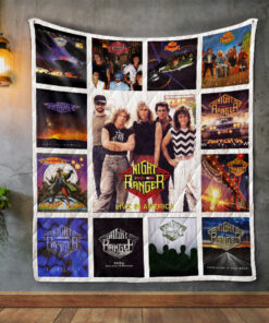 Buy Night Ranger Album Covers Quilt Blanket & Quilt Bedding Set