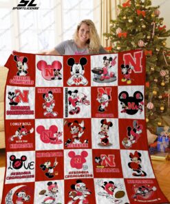 Buy Nebraska Cornhuskers Disney Quilt Blanket & Quilt Bedding Set