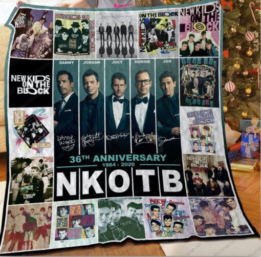 Buy Nkotb Anniversary Quilt Blanket & Quilt Bedding Set