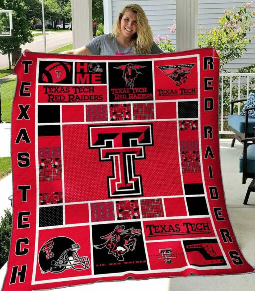 Buy Ncaa Texas Tech Red Raiders Quilt Blanket & Quilt Bedding Set #399