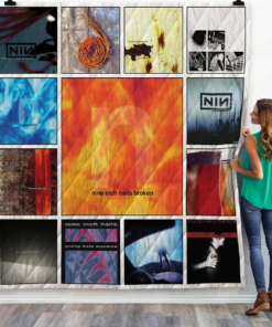 Buy Nine Inch Nails Albums Quilt Blanket & Quilt Bedding Set 02