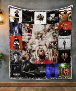 Buy Nipsey Hussle Quilt Blanket & Quilt Bedding Set