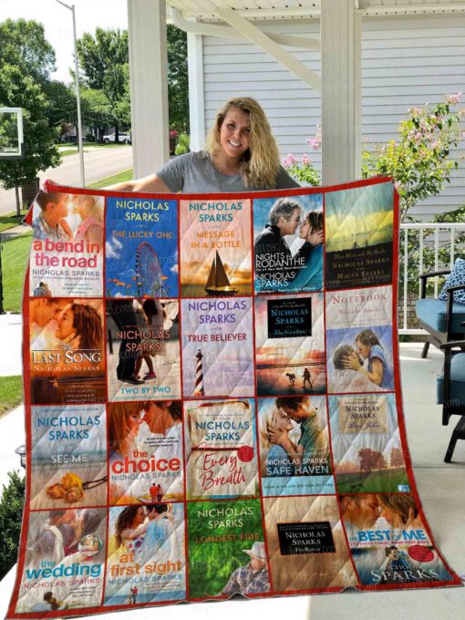 Buy Nicholas Sparks Quilt Blanket & Quilt Bedding Set 01