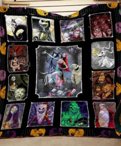 Buy Nightmare Before Christmas Halloween Quilt Blanket & Quilt Bedding Set