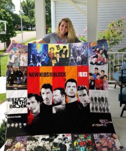 Buy New Kids On The Block Quilt Blanket & Quilt Bedding Set For Fans