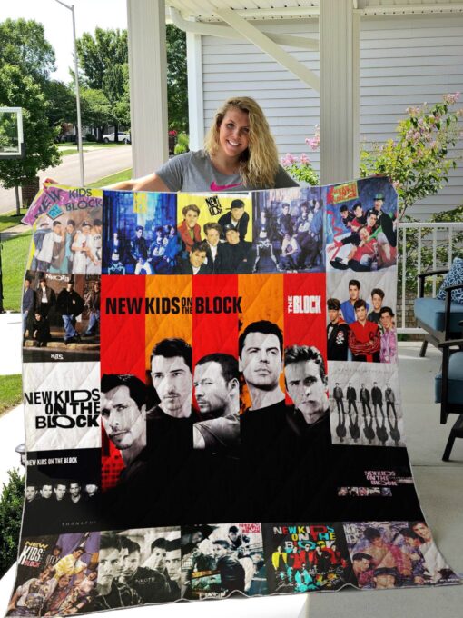 Buy New Kids On The Block Quilt Blanket & Quilt Bedding Set For Fans