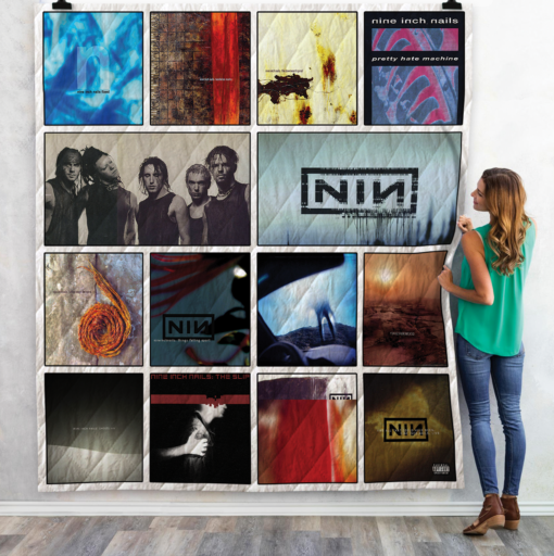 Buy Nine Inch Nails Quilt Blanket & Quilt Bedding Set For Fans