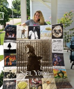 Buy Neil Young Quilt Blanket & Quilt Bedding Set For Fans Ver 17-2