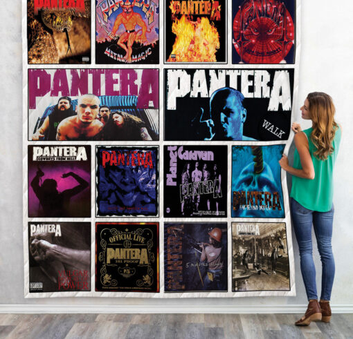 Buy Pantera Band Albums Quilt Blanket & Quilt Bedding Set