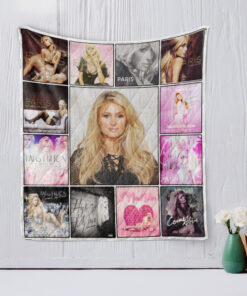 Buy Paris Hilton Album Covers Quilt Blanket & Quilt Bedding Set Great Customized Blanket Gifts For Birthday Christmas Thanksgiving