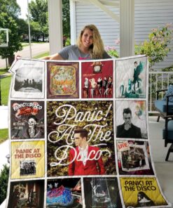 Buy Panic! At The Disco Quilt Blanket & Quilt Bedding Set For Fans