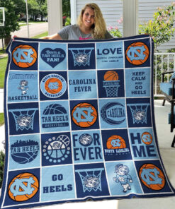 Buy North Carolina Tar Heels Quilt Blanket & Quilt Bedding Set Sleepy