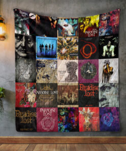 Buy Paradise Lost Album Covers Quilt Blanket & Quilt Bedding Set