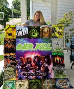 Buy Overkill Band Albums Quilt Blanket & Quilt Bedding Set For Fans Ver 17