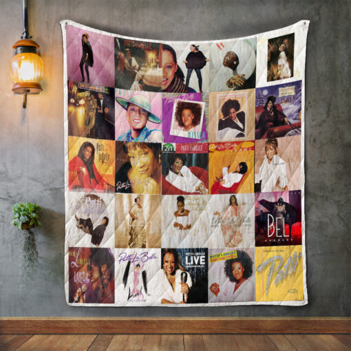 Buy Patti Labelle Album Covers Quilt Blanket & Quilt Bedding Set