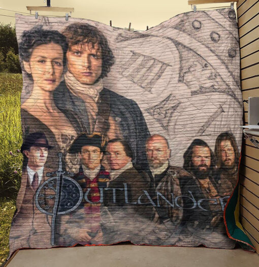 Buy Outlander Tv Series Characters  Quilt Blanket & Quilt Bedding Set