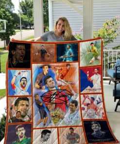 Buy Novak Djokovic Quilt Blanket & Quilt Bedding Set 01