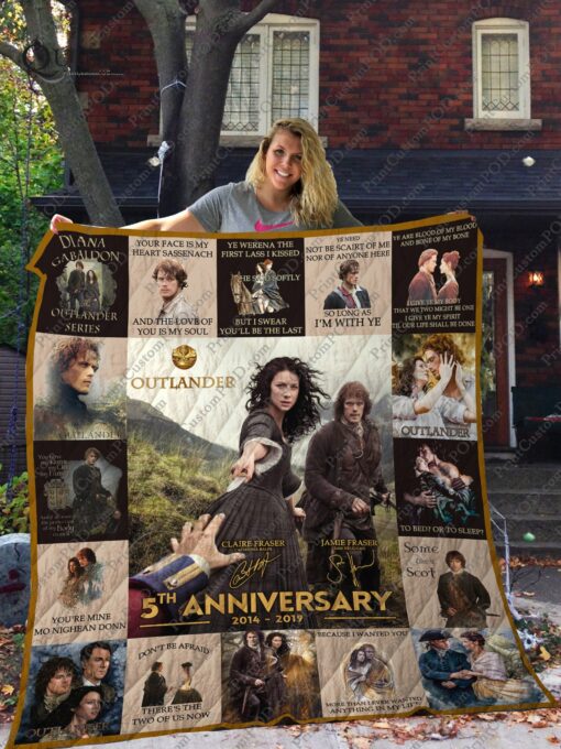 Buy Outlander 2014 5Th Anniversary Quilt Blanket & Quilt Bedding Set For Fans Ver 17