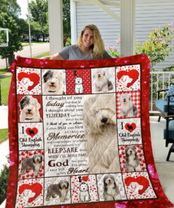 Buy Old English Sheep God Has You In His Arms I Have You In My Heart Quilt Blanket & Quilt Bedding Set Great Customized Blanket Gifts For Birthday Christmas Thanksgiving