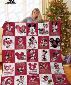 Buy Oklahoma Sooners Disney Quilt Blanket & Quilt Bedding Set