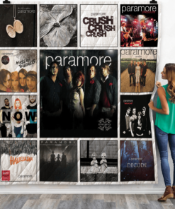 Buy Paramore Albums Quilt Blanket & Quilt Bedding Set For Fans Ver 13