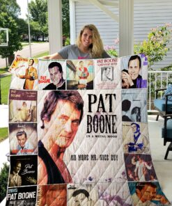 Buy Pat Boone Quilt Blanket & Quilt Bedding Set 0892