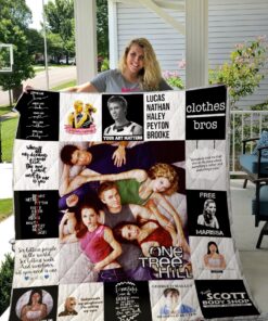 Buy One Tree Hill T-Shirt Quilt Blanket & Quilt Bedding Set