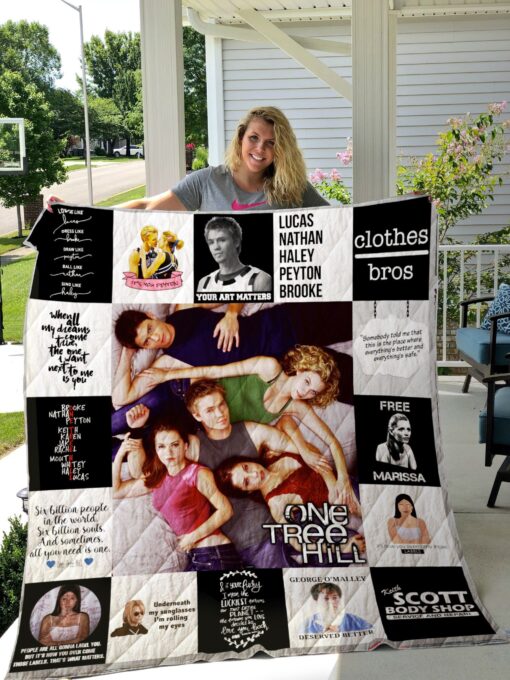 Buy One Tree Hill T-Shirt Quilt Blanket & Quilt Bedding Set