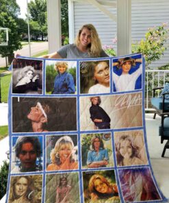 Buy Olivia Newton John Quilt Blanket & Quilt Bedding Set 01