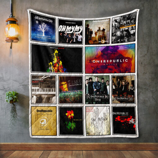 Buy Onerepublic Quilt Blanket & Quilt Bedding Set