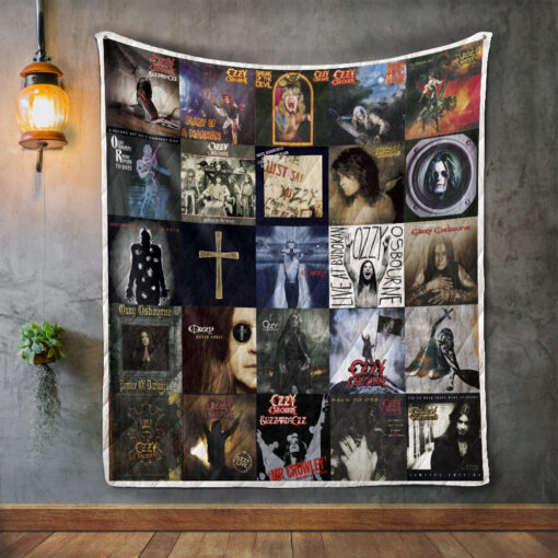 Buy Ozzy Osbourne Style 2 Quilt Blanket & Quilt Bedding Set - Meteew